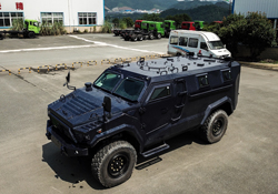 四驱东风EQ5091防护型越野车 4*4防弹装甲运兵车出口型 可搭载14人